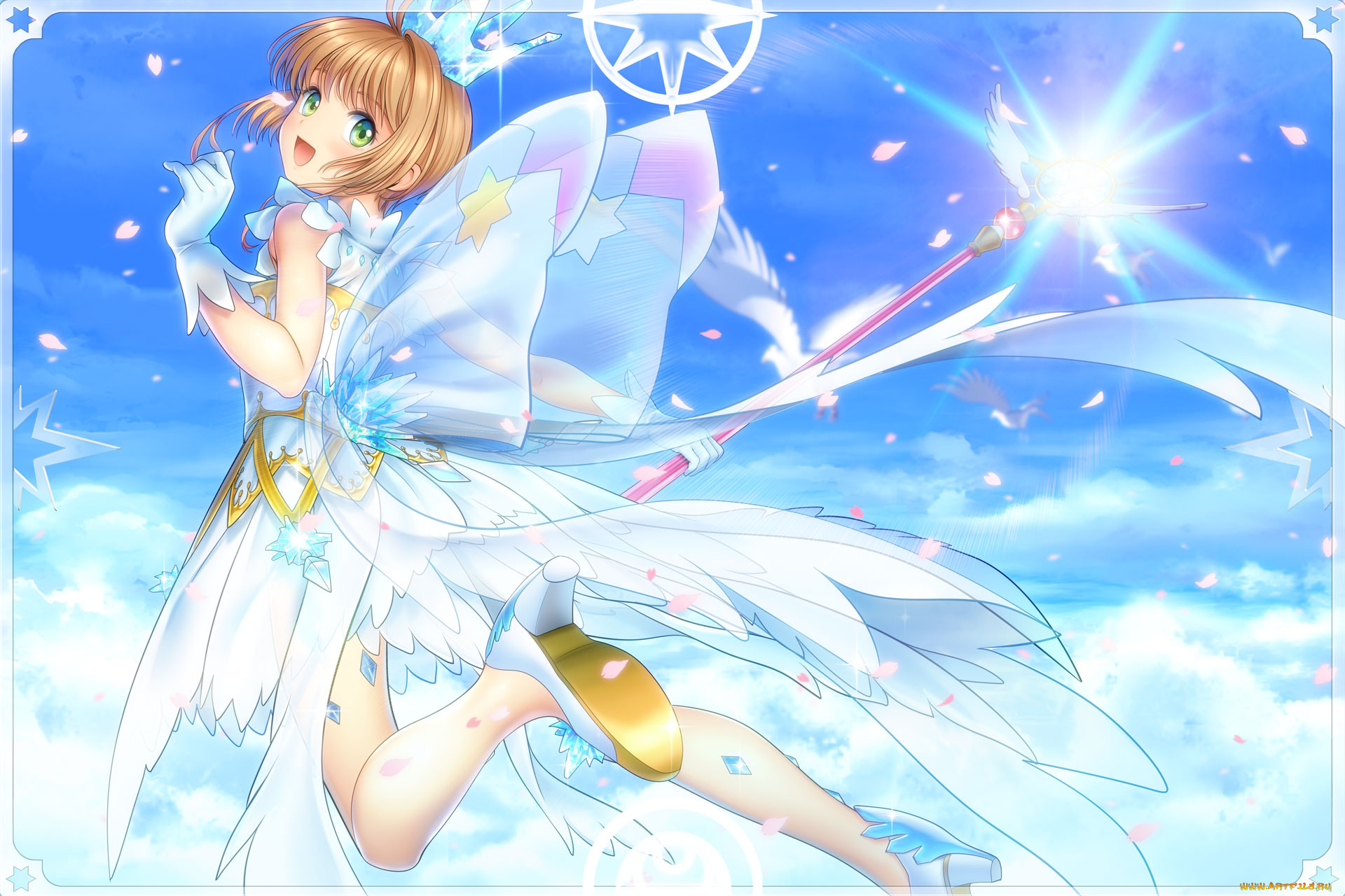 , card captor sakura, moonknives, kinomoto, sakura, card, captor